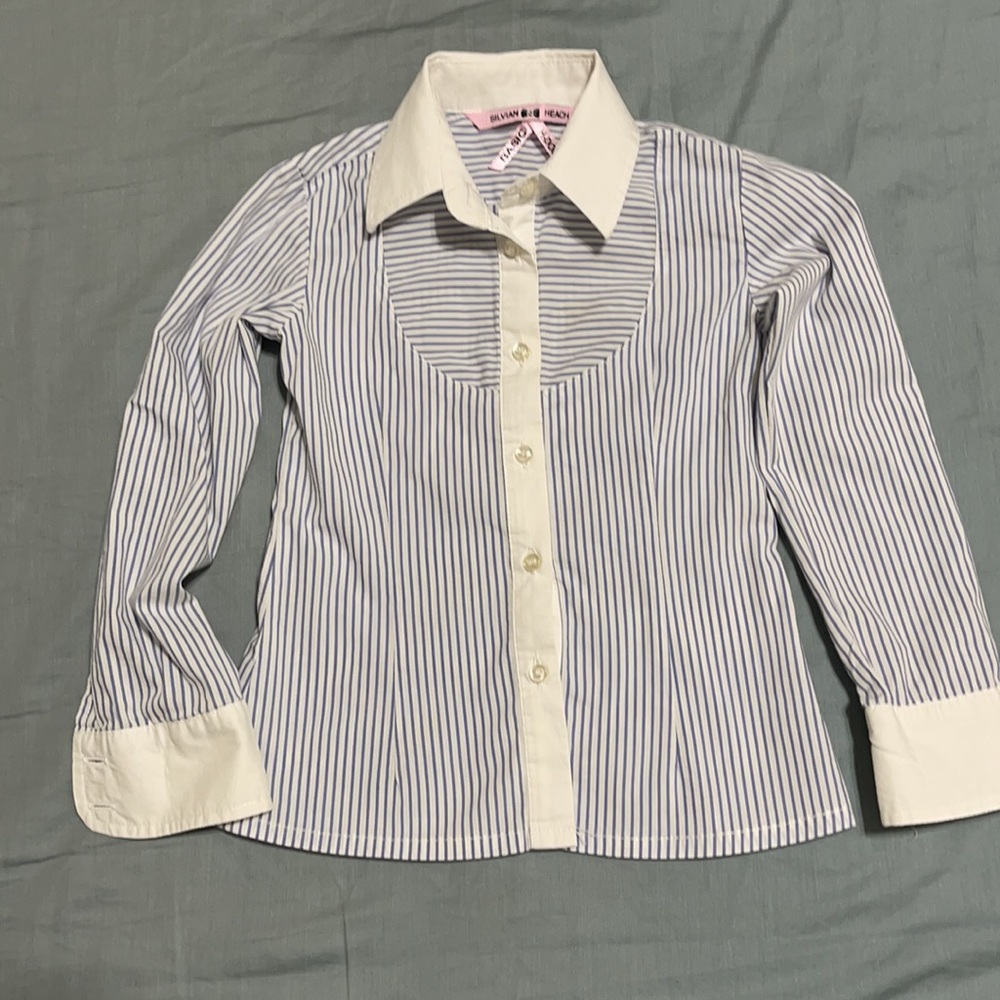 Silvian Heach girls shirt size: 3 Years